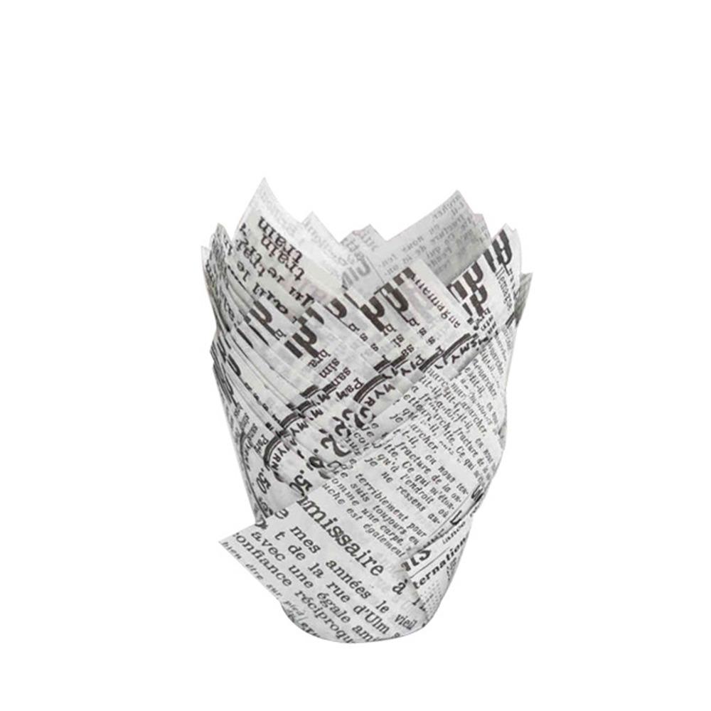 Bakeware Tulip Baking Cup Pastry Tools Cupcake Liners New Greaseproof Paper Party Supplies