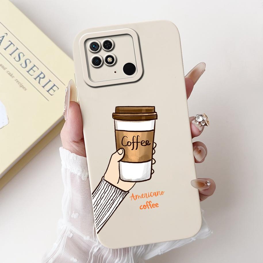 For Xiaomi Redmi 10C Case Popular Flower Camera Protection Funda Soft Silicone Phone Case For Redmi 10 Power Cover Redmi10C Capa