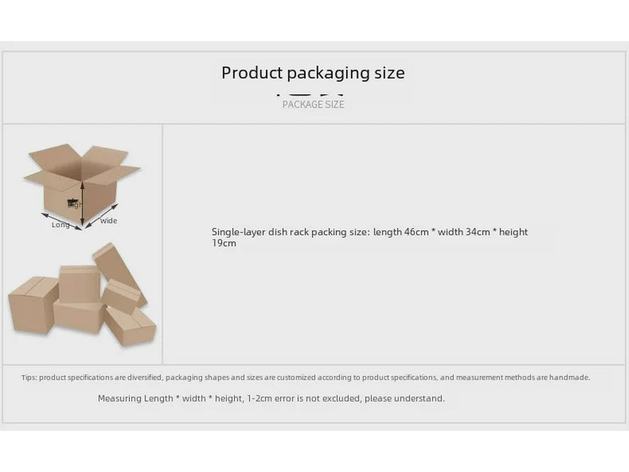 304 Stainless Steel Single Layer Kitchen Storage Rack with Chopstick Basket and Dish Drain