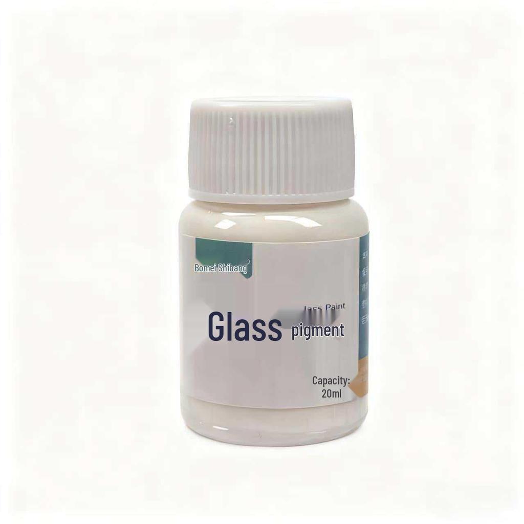 20ml Children's Non-Bake Glass Paint for DIY & Creative Glass Decoration - Waterproof & Handmade