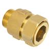 Check Valve Brass Material 1‑Way Streamline Water Meter Thread Reflux Control Tool DN20x25