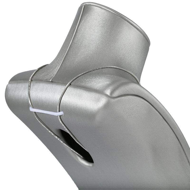 Blue Mannequin Neck Display Stand for Jewelry and Pendant Storage