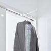 Yamazaki Laundry Вешалка для сушки белья в помещении Белая Ш2 x Г24 x Башня Крючок Вешалка Веревка для белья Вешалка для помещения 4930 Прибл.. Высота 4,2 см