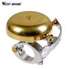WEST BIKING Vintage Classic Bicycle Bell Ring Cycling Bike Brass Alloy Handlebar Retro Upgrades Cycling Bike Warning Horn Loud
