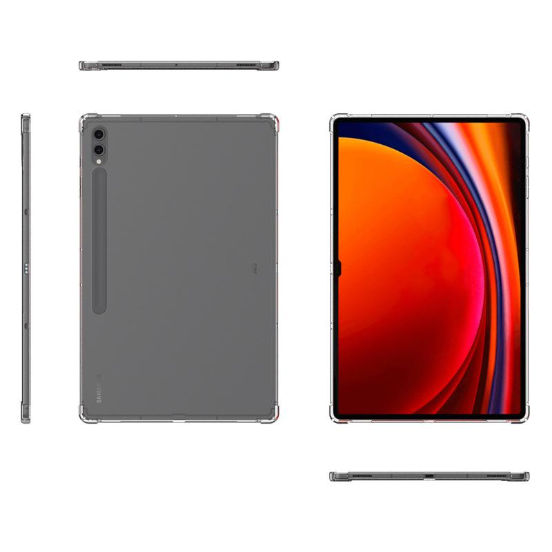 For Samsung Galaxy Tab S9 11 inch Transparent Case S9+ Plus 12.4 inch S9 Ultra 14.6 inch Soft Tpu Airbag Cover Funda