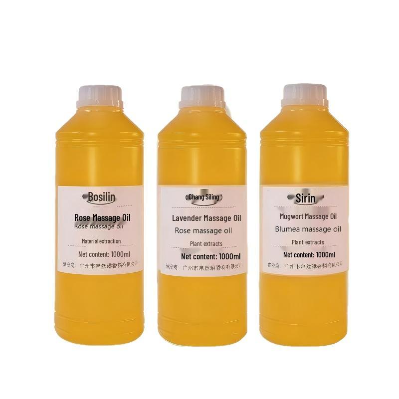 Масло для массажа Гуаша с полынью, имбирем, розой и лавандой для очищения меридианов и Туйна