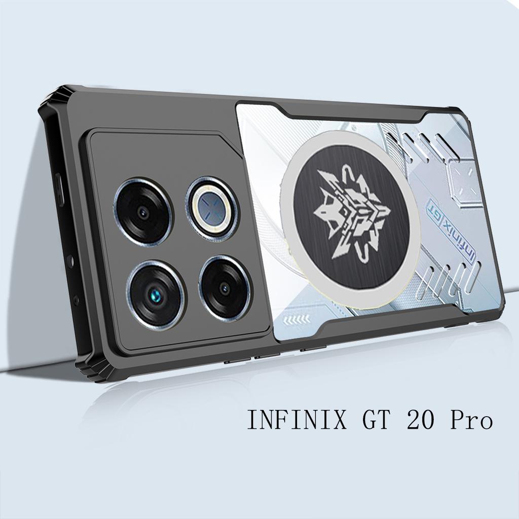 Охлаждающий чехол Подходит для чехла мобильного телефона Transsion infinix GT 30 20 10 Pro, прозрачный защитный чехол из акрила