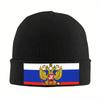 Флаг России Вязаная Шапка Теплые Шапки-Бини Кепка