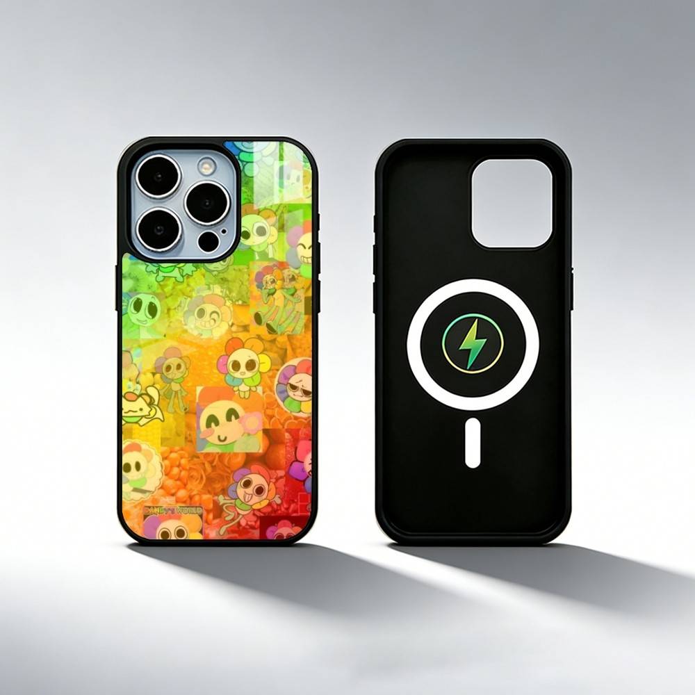 D-Dandy World Чехол для телефона для iPhone 17, 16, 15, 14, 13, 12, 11 Plus, Pro Max Магнитный для Magsafe Беспроводной зарядки