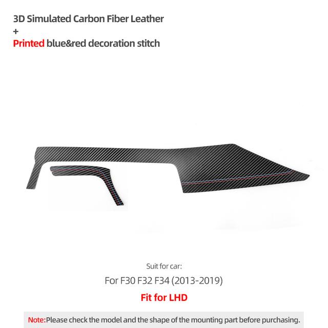 Наклейка на панель приборной панели автомобиля на центральной консоли для BMW F30 F32 F33 320i 335i 330i 3 серии 2015-автомобильные аксессуары для литья