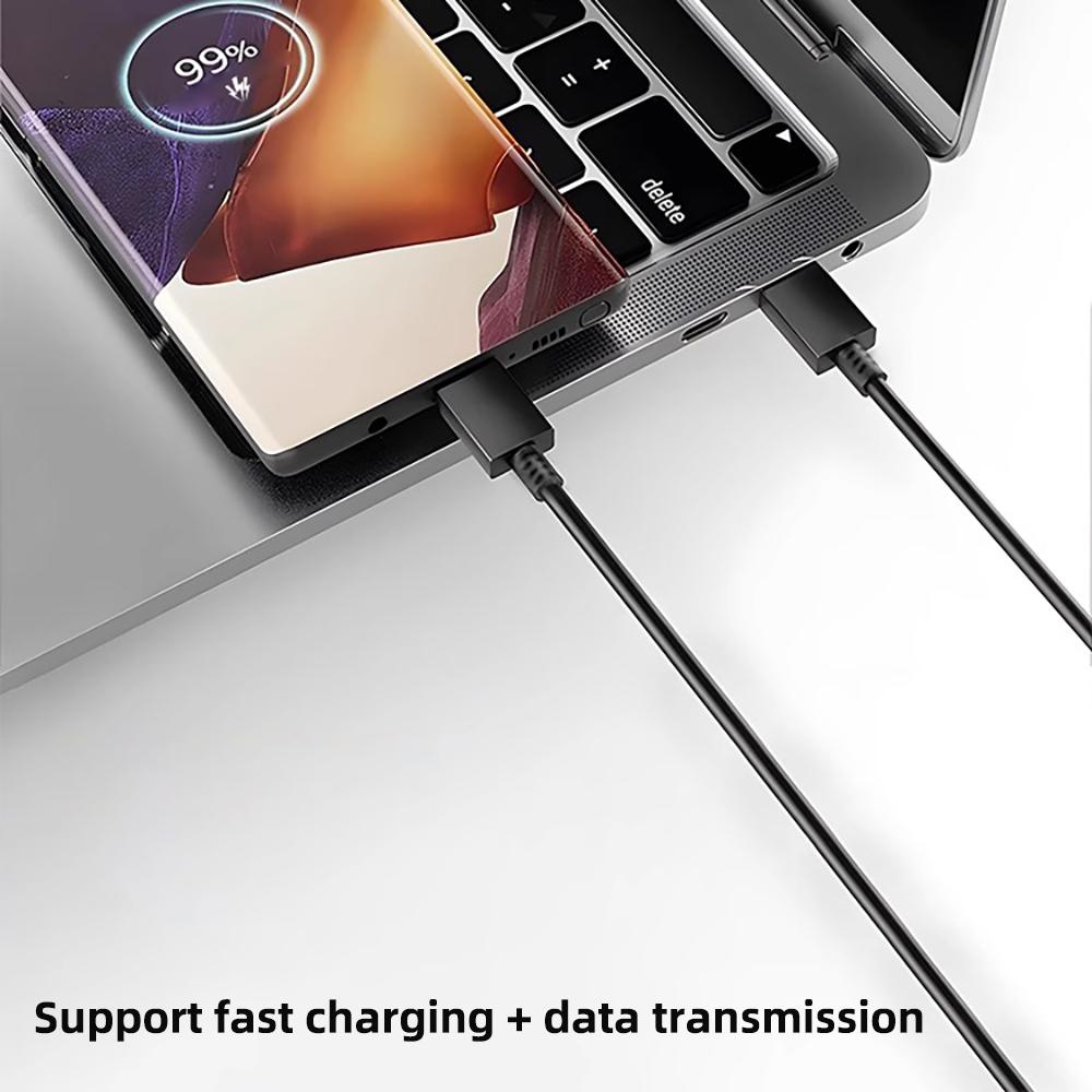 Xiaomi 10 шт. 5A PD 100 Вт Двойной USB C Кабель Super Fast Charge для Samsung S22 S23 S24 Plus Note 20 Ultra A54 A55 Кабель для быстрой зарядки и передачи данных