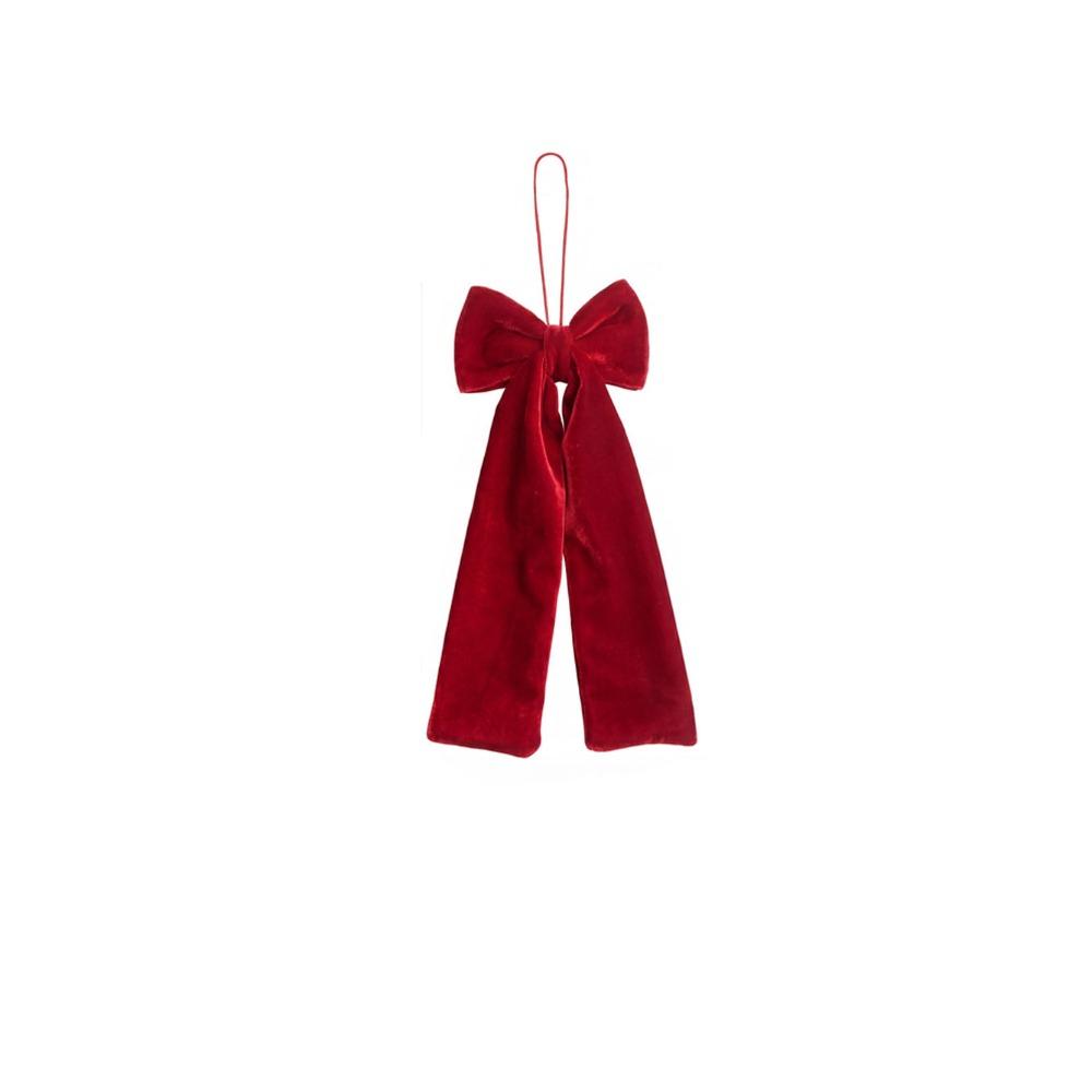 Flannelette Bowknot Pendant Large Christmas Tree Decorations New Christmas Bow Wedding Decor
