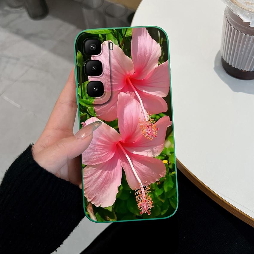 Для Infinix Hot 60 50 Pro Plus 40Pro 30 Play 70 60i 50i 40i 30i Чехол для телефона Сладкий Кролик Торт Новое Улучшение Мягкий Гладкий Силикон Легкий Прочный Корпус