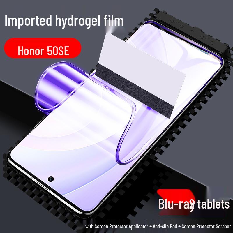 Гидрогелевая и закаленная защитная пленка для экрана для Honor 50, 50 Pro и 50 SE - Полное покрытие