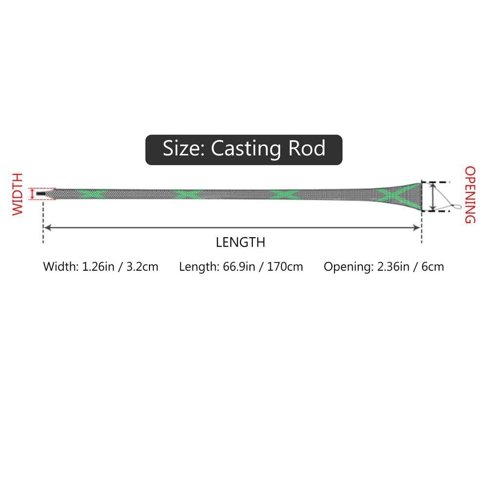 Cover Spinning Rod Fishing Fishing Pole Glove Fishing Rod Cover Fishing Rod Protector Rod Sleeve