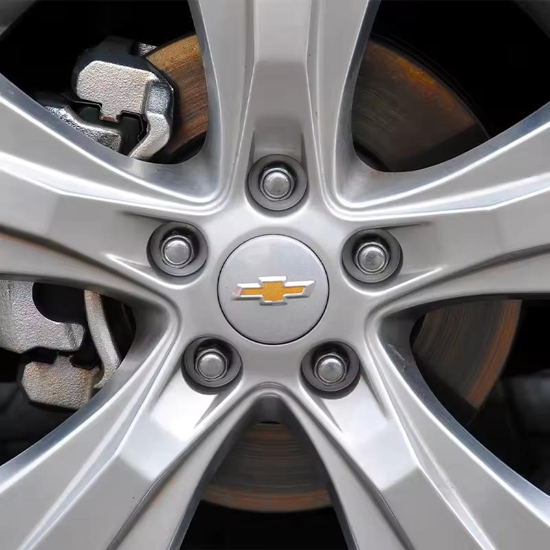 4 шт. АБС Колпаки на ступицы колес автомобиля Значки Для Chevrolet Malibu AVEO Corvette CRUZE EQUINOx IMPALA LACETTI TRAX ORLANDO