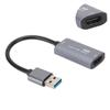 Capture Card for HDMI To USB2.0 4K 1080P High Definition for O Video Recording Gray
