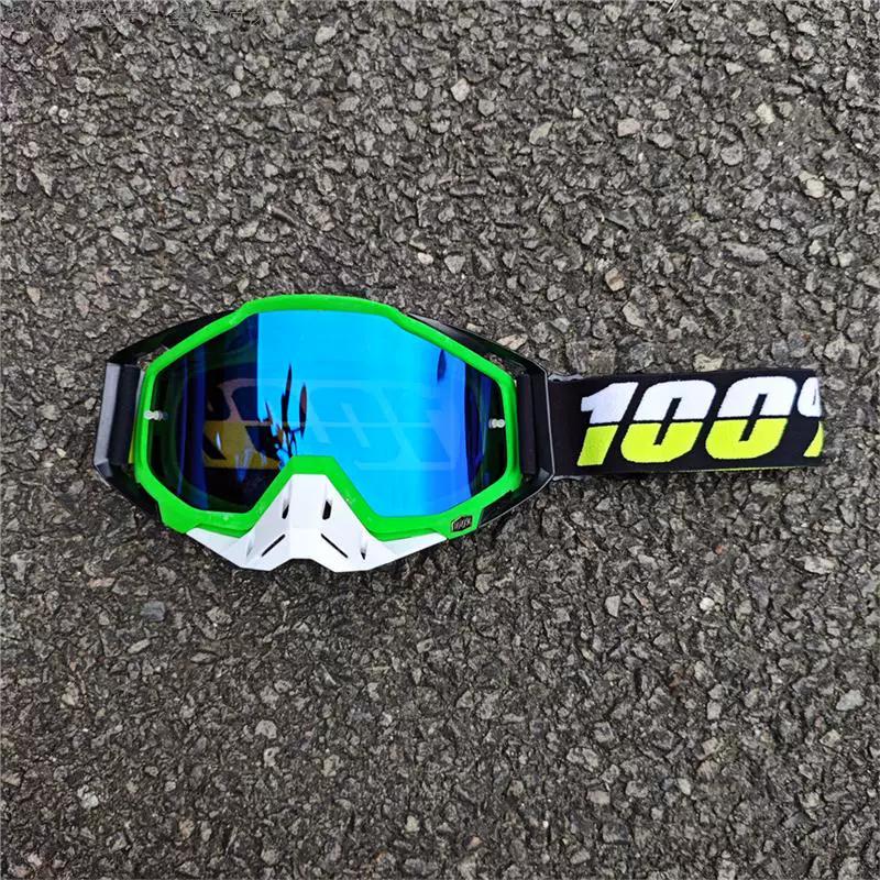 Helmet Goggles 100% Off-Road Motorcycle Helmet Goggles Windproof Goggles for Downhill Mountain Bikes to Protect Against Wind and Sand