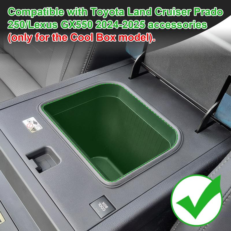 Sixthsmoy For Toyota Land Cruiser Prado 250/Lexus GX550 2025 2024 Center Console Cool Box Organizer Tray Armrest Box Accessories
