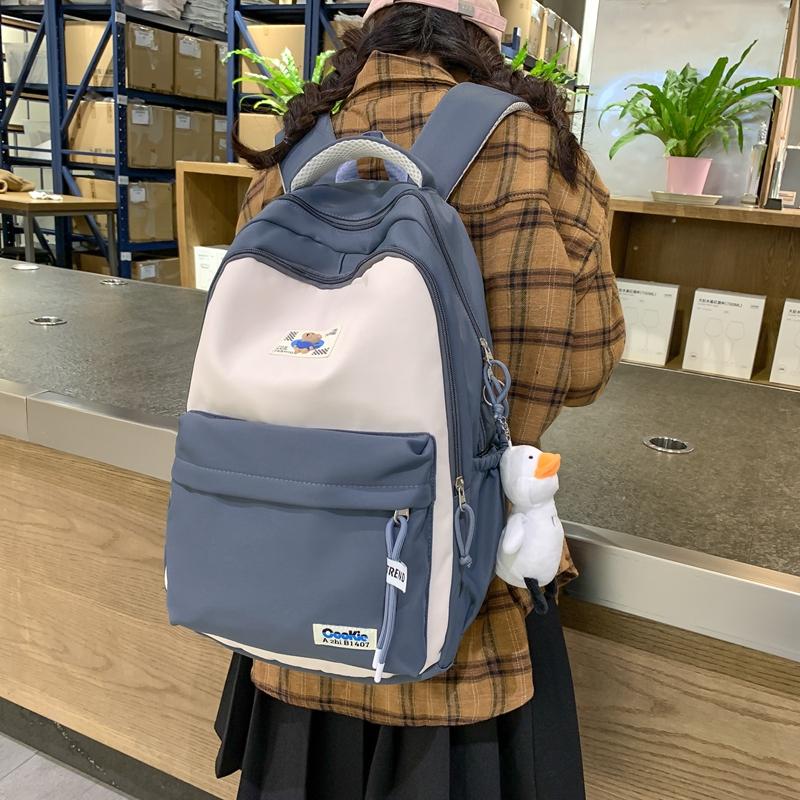 Школьный женский пригородный рюкзак, дорожная сумка, мужской рюкзак в студенческом стиле