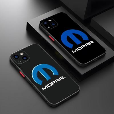 M-MOPAR Phone Case Matte Transparent For Iphone 16 15 Max 14 13 Mini 12 Pro 7 8 11 XR Xs X Plus Back Cover