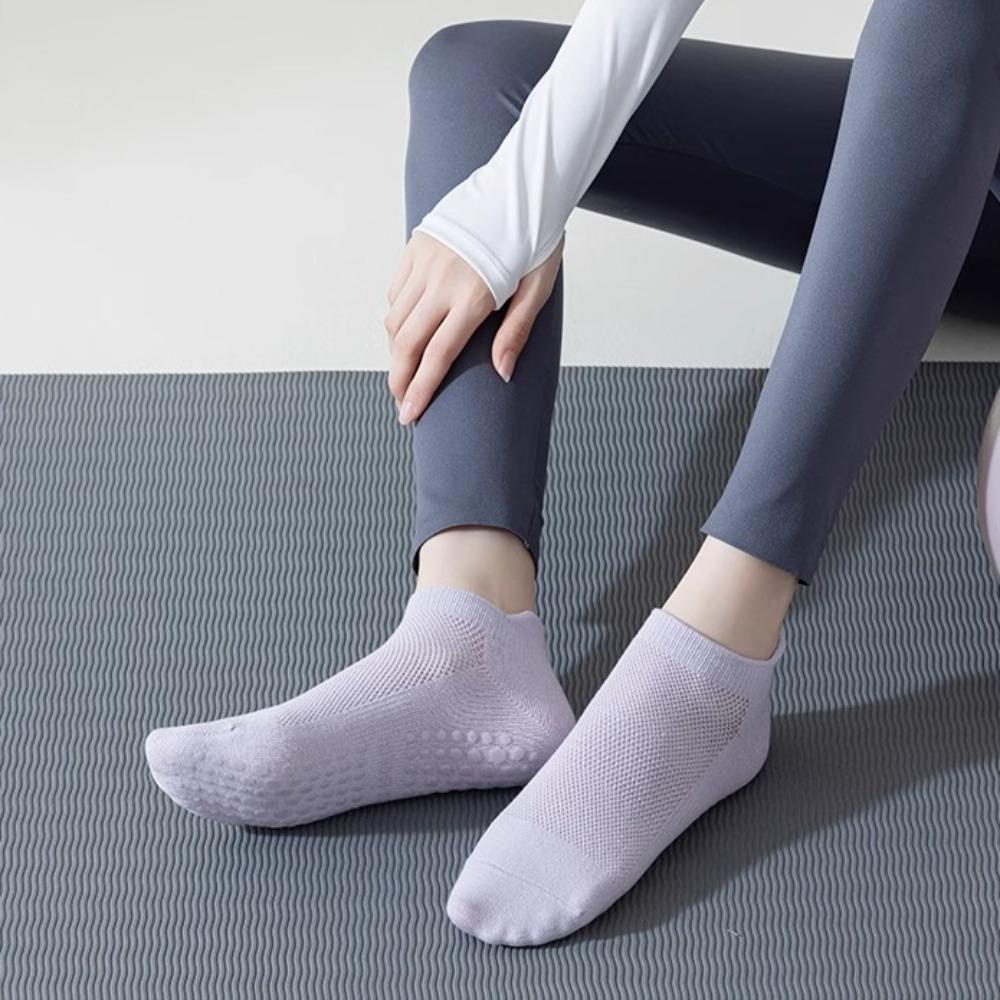 Breathable Yoga Socks Low Cut Pilates Socks Professional Sports Socks  Dance