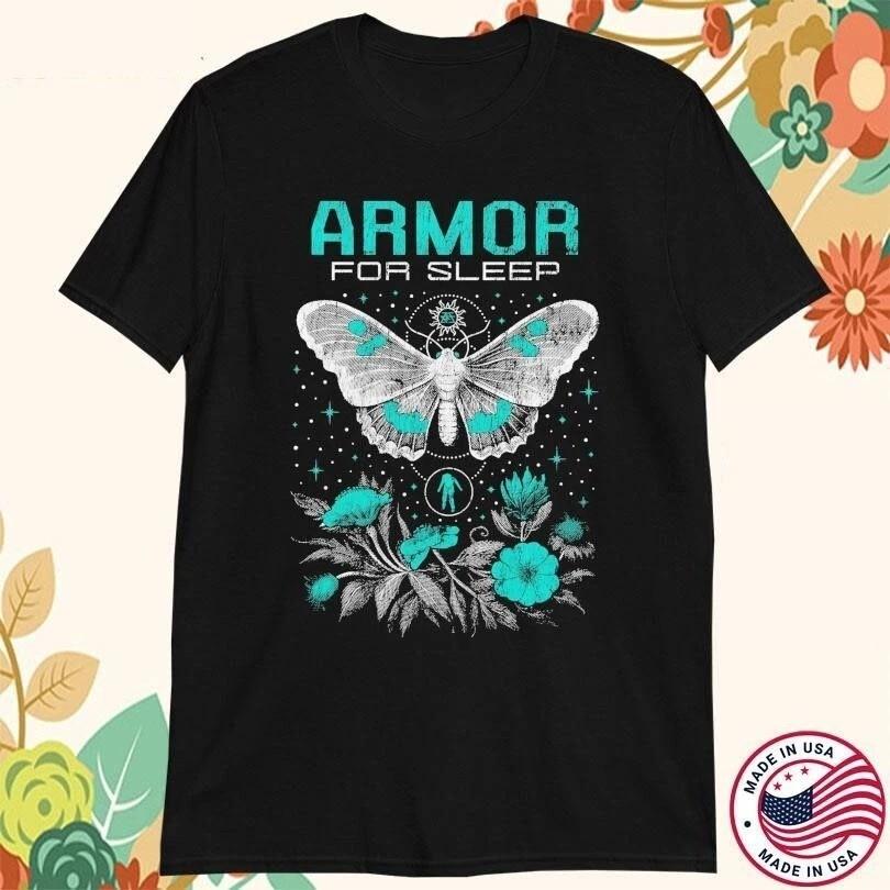 Armor For Sleep Lunar Moth Cotton Black All Size Unisex Shirt BT1654 Unisex T-Shirt