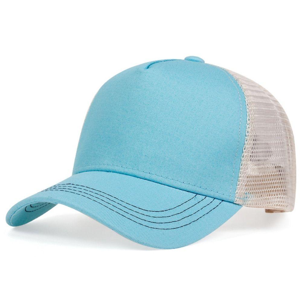 Summer Sun Hat Simple Trucker Hat Fashion Baseball Cap Outdoor
