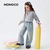 Джинсы MOMOCO для девочек, осенние, из денима