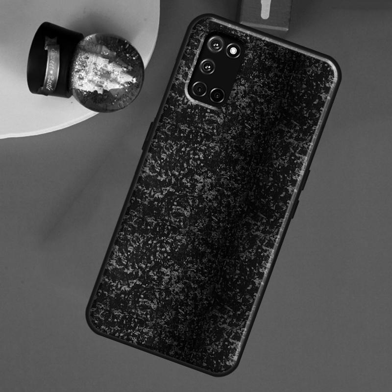 Чехол из кованого карбона для Oppo A80 A40 A60 A16 A76 A96 A91 A15 A17 A74 A94 A54 A57S A18 A38 A58 A98 A78