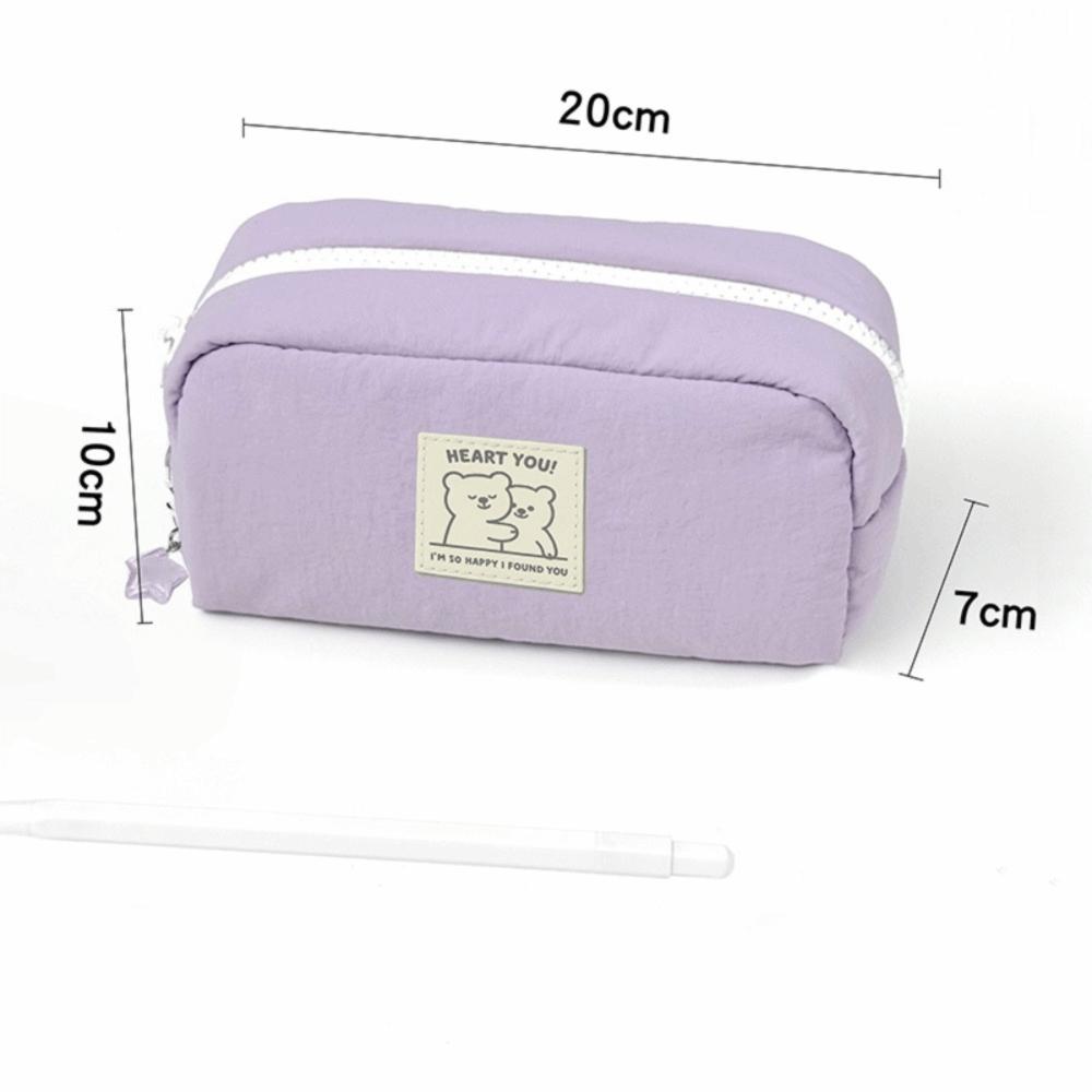 Large Capacity Pen Bag Cartoon Stationery Bag Cute Pencil Case  School Office