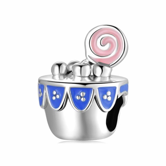 925 стерлингового серебра розовый сверкающий фианит фламинго подвески бусины для изготовления ювелирных изделий подвески подходят оригинальные европейские браслеты с подвесками