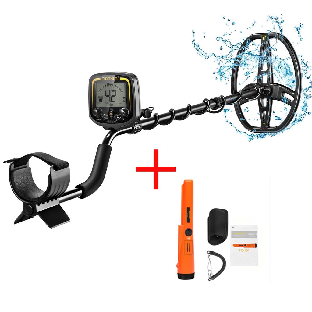 TX-850 ЖК-цифровой металлоискатель для профессионального подземного металлоискателя, золотоискателя, охотника за сокровищами