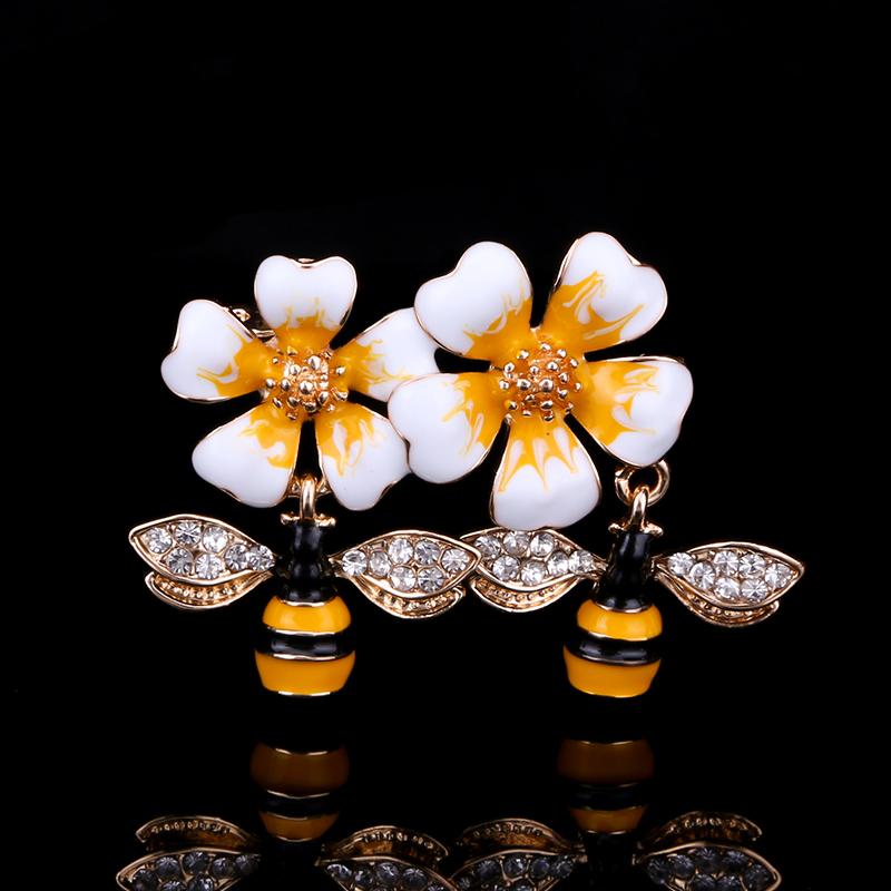 1 шт. вечерние броши с животными для женщин гранат корсаж стразы брошь булавки брошь