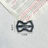 Little Girl Dopamine Bow Hair Clip Children's Cute BB Clip Baby Side Clip Girl Back of Head Broken Hair Hairpin