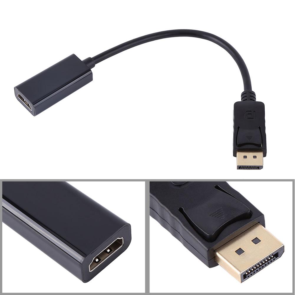 Адаптер-конвертер кабеля Displayport Male to HDMI Female для ПК HPDELL