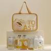 Portable Transparent Wash Bag Waterproof Travel Makeup Case Large Capacity Cosmetic Bag  Bathing