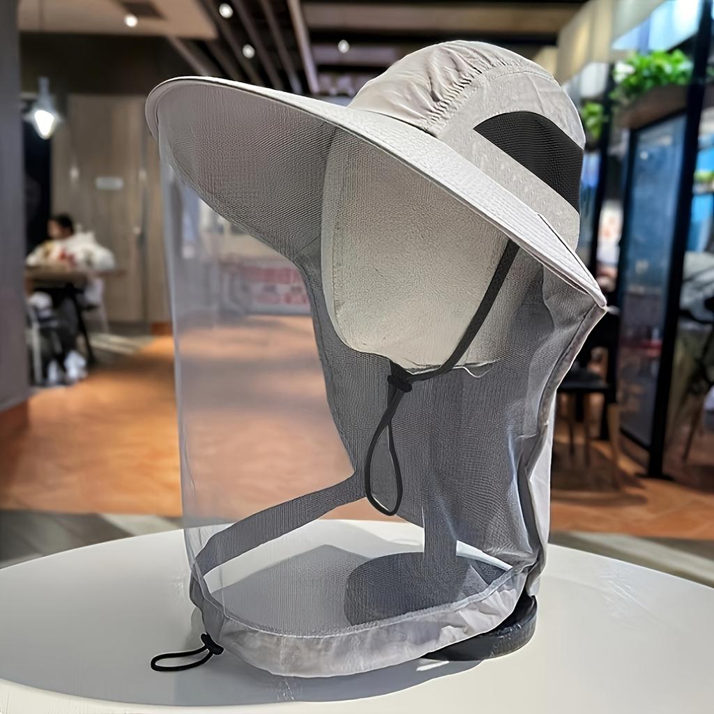 Мужские и женские шляпы от комаров и насекомых, шляпы для рыбалки, шляпы от солнца для скалолазания, широкополые шляпы для защиты от ультрафиолета и солнцезащитные козырьки