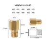 ZSDTRP 12pcs Hex Type Main Jets for MIKUNI VM TM TMX Carburetor Motorcycle Scooter Injectors Nozzle Size 90-440 Fuel Injectors 6