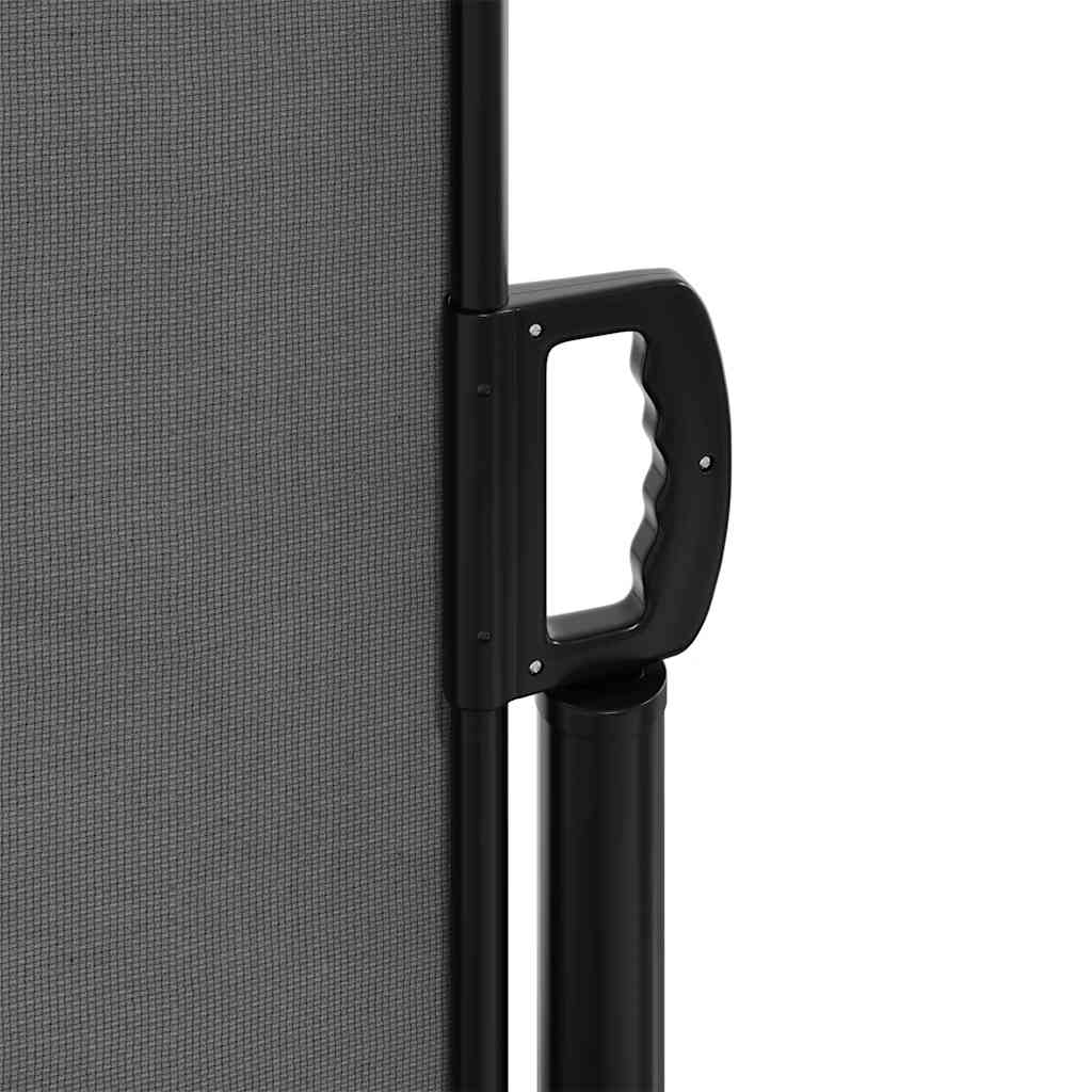 Retractable Side Awning Anthracite Grey 120 x 1000 cm