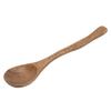 3Pcs Wooden Spoons Smoothing Heat Resistant Light Weight Wood Spoons for Log Style Decoration Daily