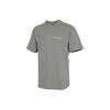 American Retro Sports Training Casual Print Crew Neck Short Sleeve Drop Shoulder T-Shirt Men Tops Grey Green HF6172-053