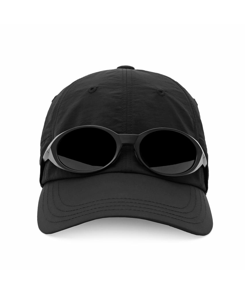 Yualeichi Sunglasses Pocket Washed Ball Cap Running Gorpcore Deep Ball Cap Urh - C - 007 - Opt - Washed - N (6 Colors)