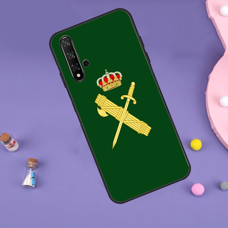 Spain National Police Logo Case For Huawei P30 P20 P40 Lite Nova 5T 11i 8i 3i 9 10 SE 11 Pro Y90 Y70 Y61 Y60 Y91 Cover
