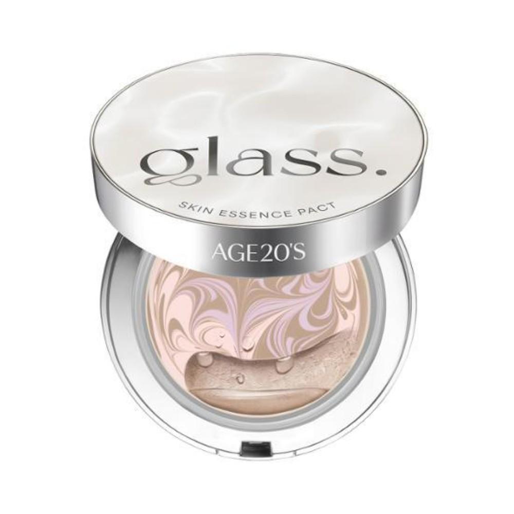 AGE 20’s Glass Skin Essence Pact Glow Refill Set