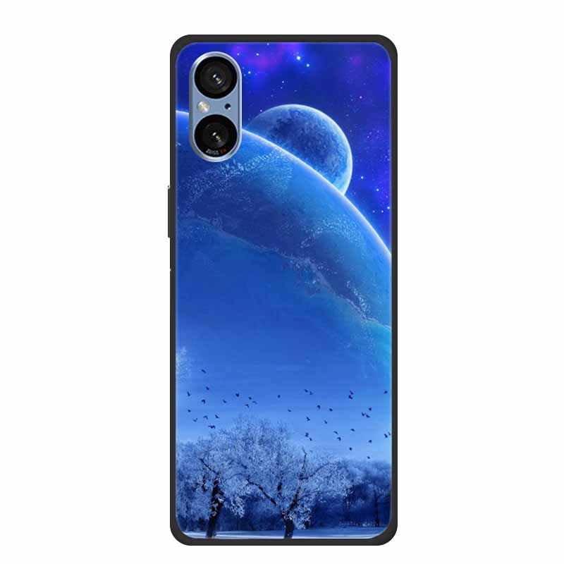 Крутой силиконовый чехол для Sony Xperia 5 V Чехол с принтом Модный мягкий задний чехол для Sony Xperia 5V Чехол-защита Печатные ракушки