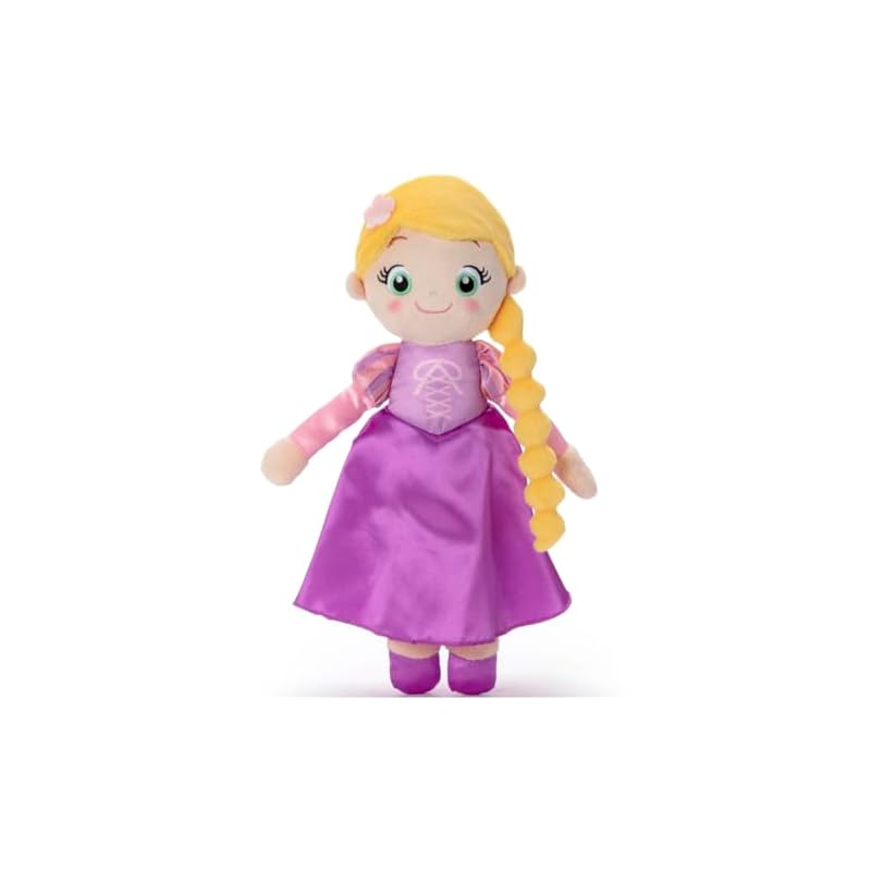 Мягкая игрушка Hugtto Friends Рапунцель от Disney, которую можно стирать (приблизительно. Высотой 33 см)