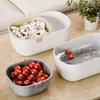 Drainable Snack Storage Box Thickened Dried Fruit Box Multifunctional Fruit Plate Kitchen