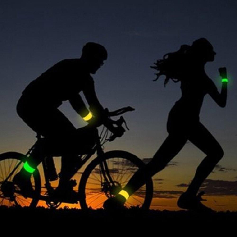 Snap Slap Design Slap Bracelet Polyester Glow Wristband Adjustable Fit LED Armband Party Cheer