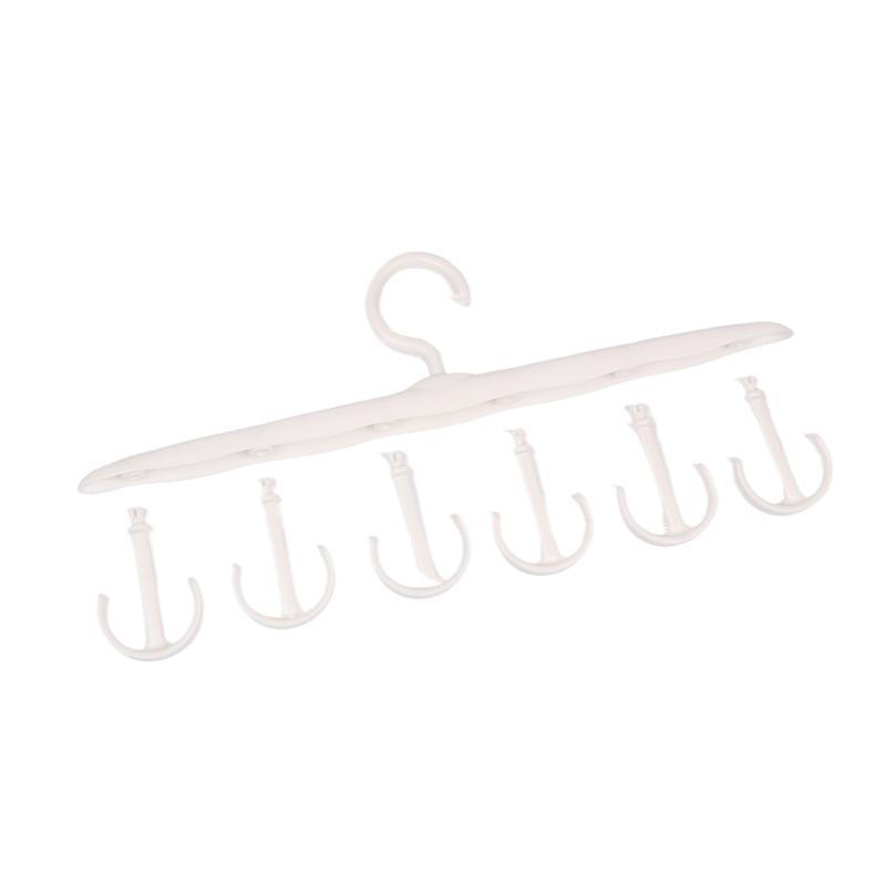 Вешалка для бюстгальтера для шкафа, вращающаяся на 360°, многофункциональная стойка с крючком для рубашки, шляпы, поясной сумки, экономящая место, стойка для хранения жилета